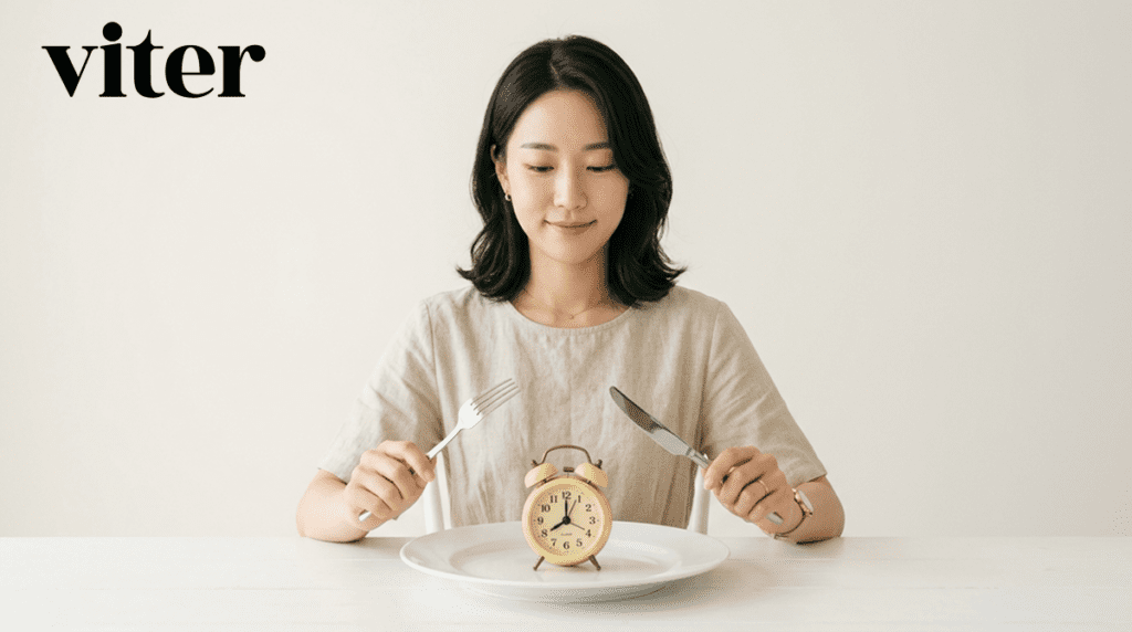 내장지방 고민으로 간헐적 단식을 결심한 여자