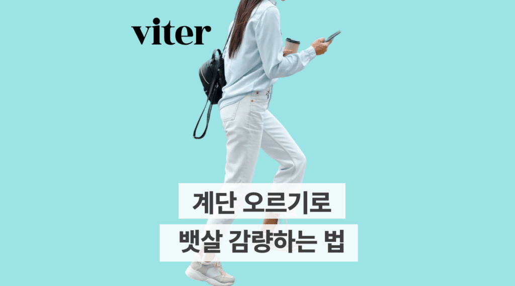 계단 오르기 뱃살