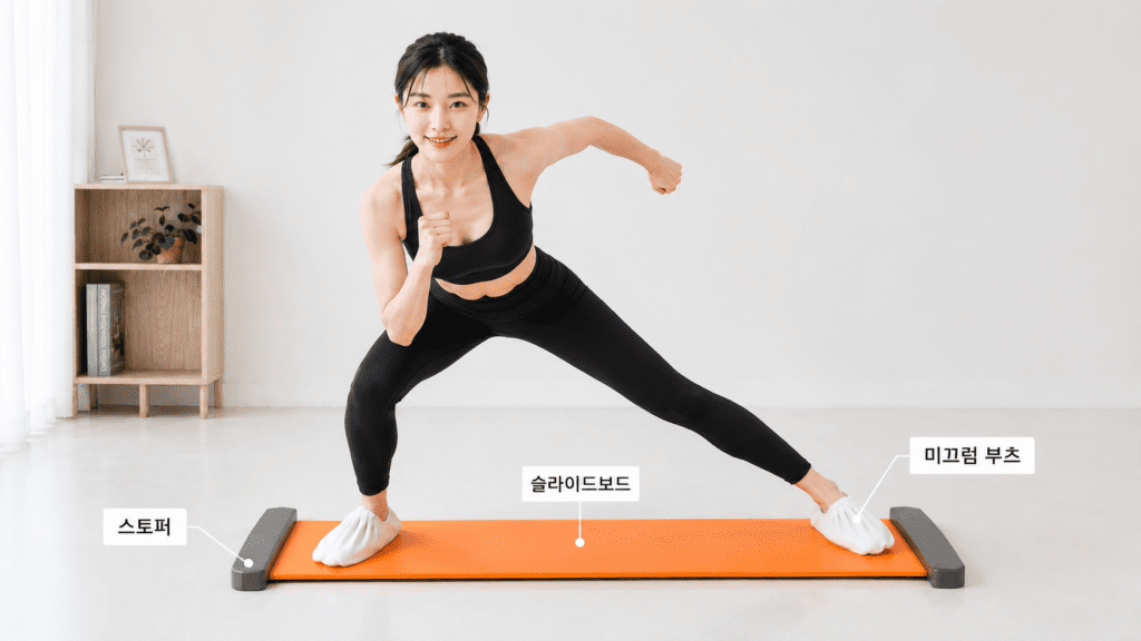 슬라이드보드 기본 동작